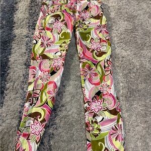Christina Pink and Green Patterned Fabric